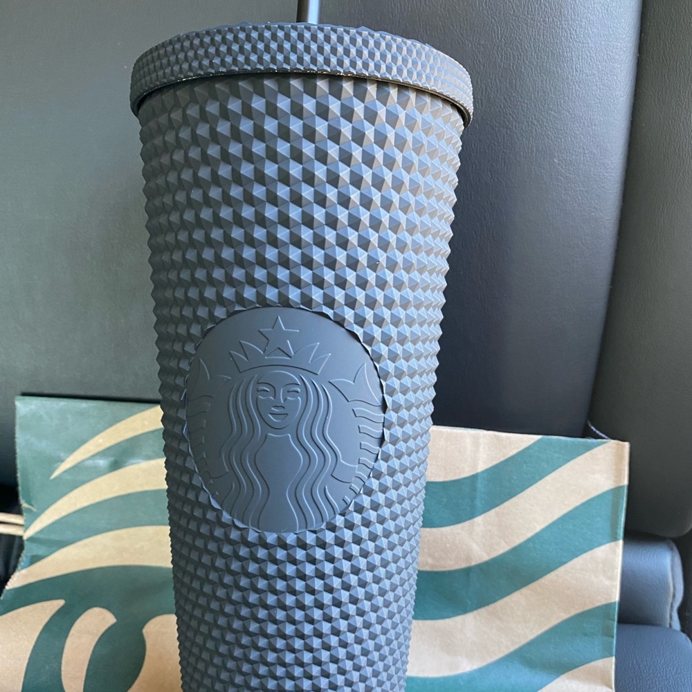 Starbucks Matte Black Studded Tumbler